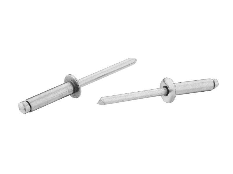 Opening core rivet